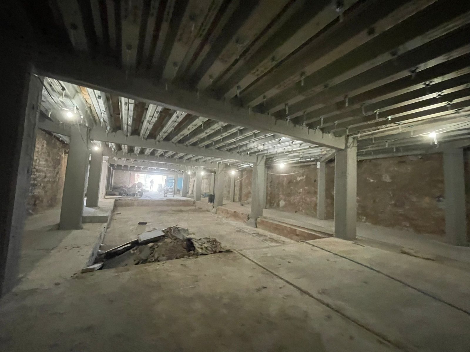 The far end today, where the corridor will run