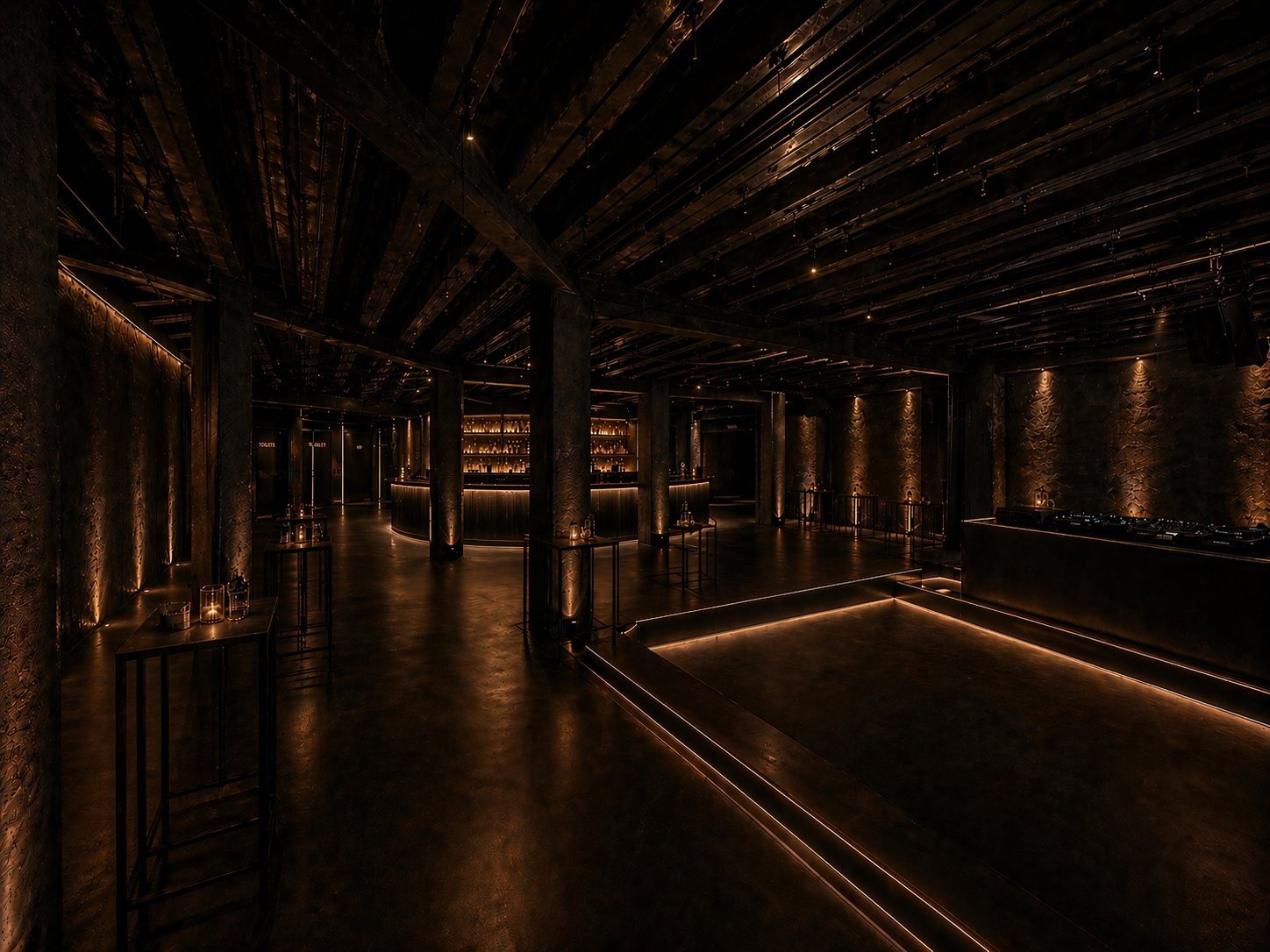 Render: the whole room, set and waiting for one name